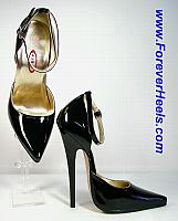 d'Orsay Sideless Special Arch Pumps, 14cm heels with necessary platform for small sizes