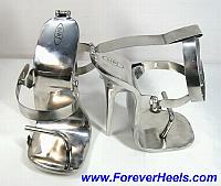 Stainless Steel High Heels - Click to Enlarge