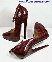 20cm Heel Pumps with Platform, High Heels