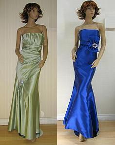 SatinProm Night in Satin Prom Dresses