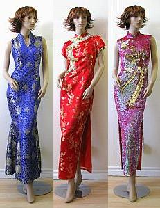 QiPao Forever Young Mandarin Gown (Qipao, Cheongsam)