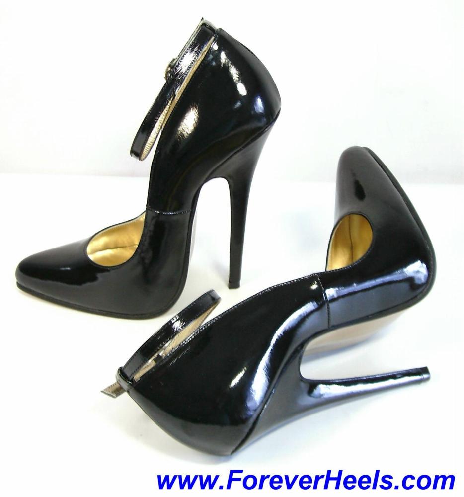 six inch stiletto heels